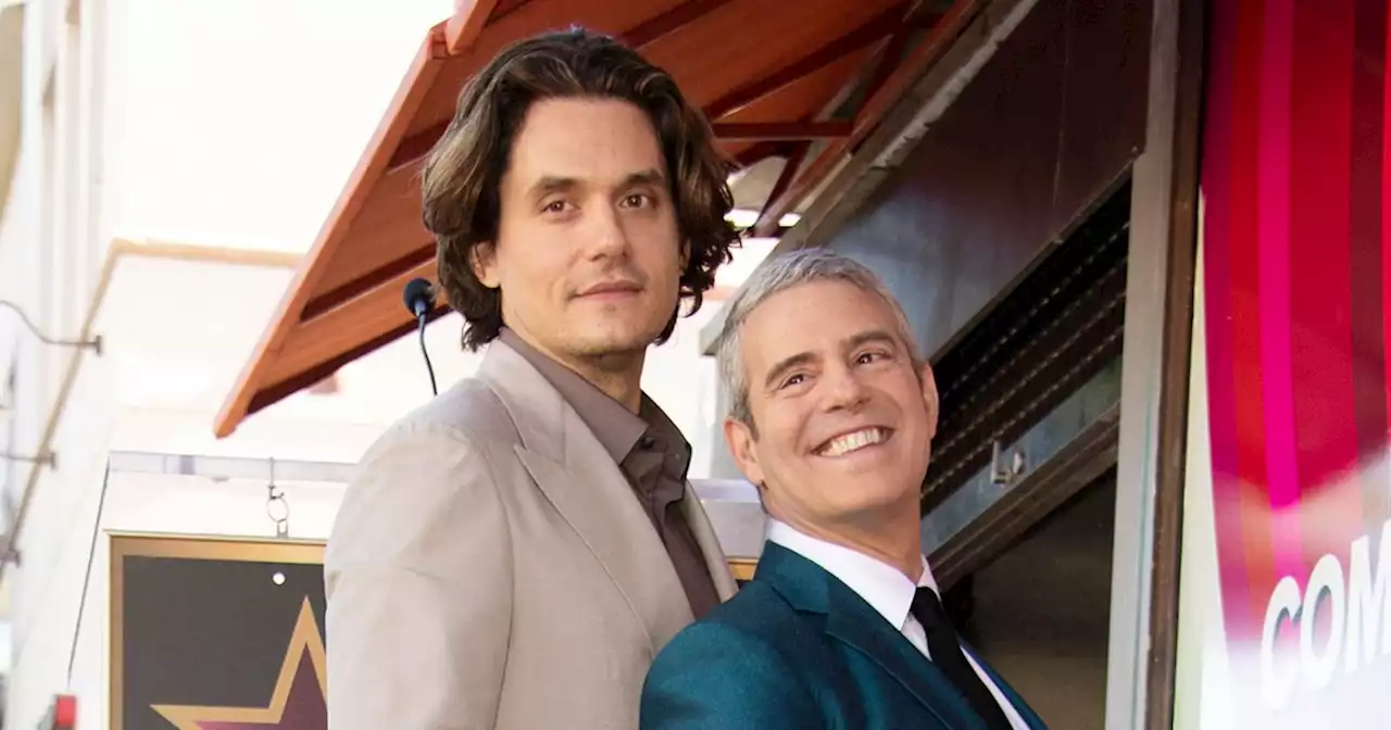 Andy Cohen reacts after his comment about being 'in love' with John Mayer went viral