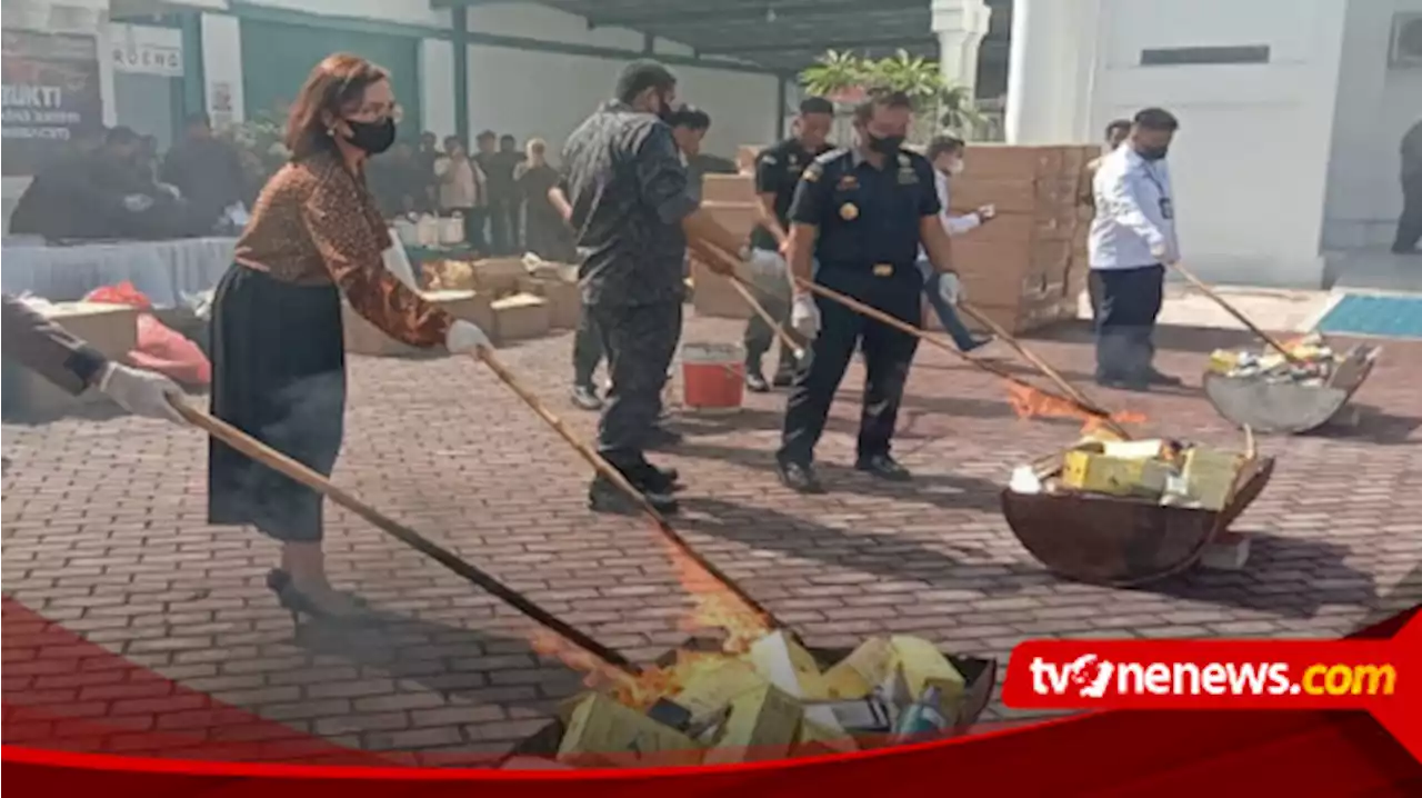 Pemusnahan Barang Bukti dari 230 Tindak Pidana Umum dan Khusus Oleh Kejaksaan Negeri Karimun