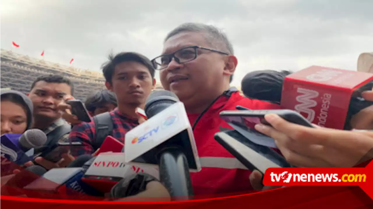 Sekjen PDI Perjuangan Hasto Kristiyanto Sebut Tim Sukses Ganjar Pranowo Bakal Dibentuk Usai Pengumuman Cawapres