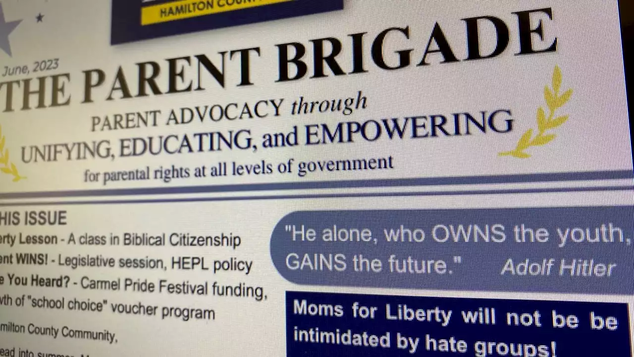 Moms for Liberty chapter in Indiana apologizes following use of Hitler quote in newsletter