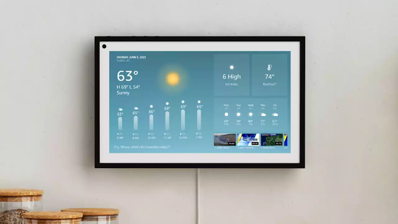 Local weather videos arrive on Echo Show smart displays