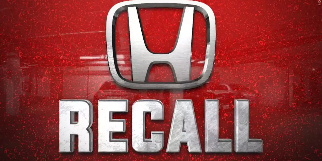 Honda recalls nearly 1.2M vehicles because rear camera image may not appear on dashboard screen