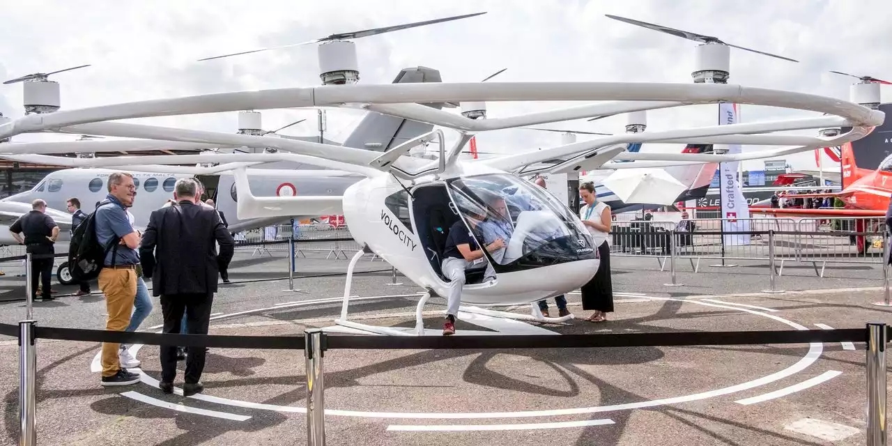 This Flying Taxi at the Paris Air Show Is Quiet. Too Quiet.