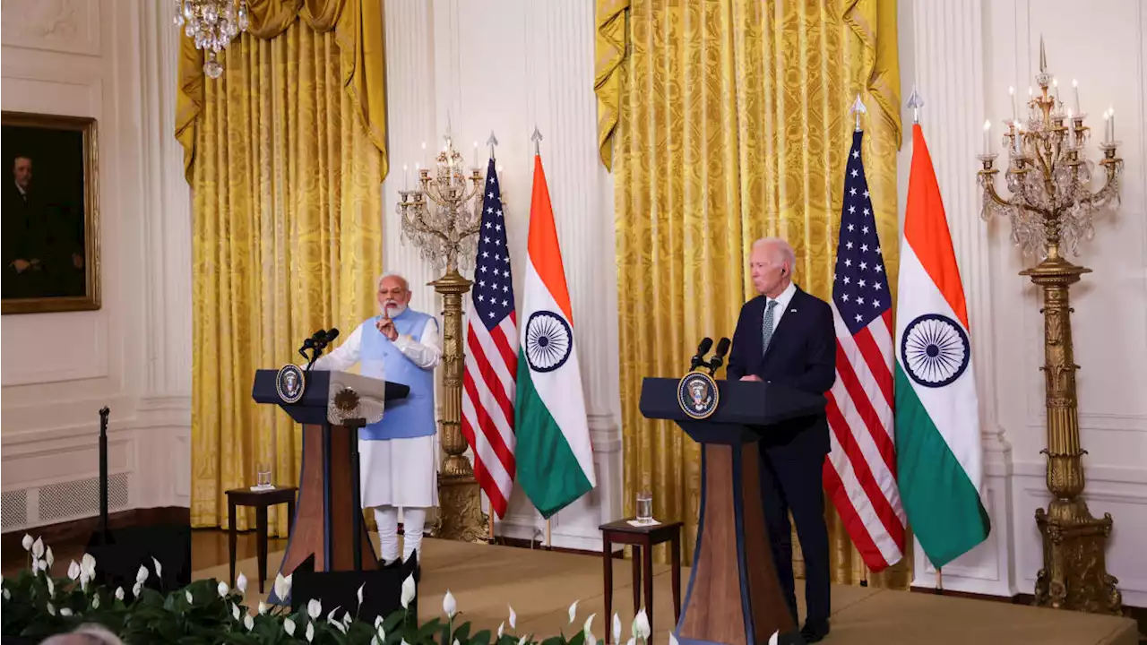 Biden, Modi praise U.S.-India relations at White House event