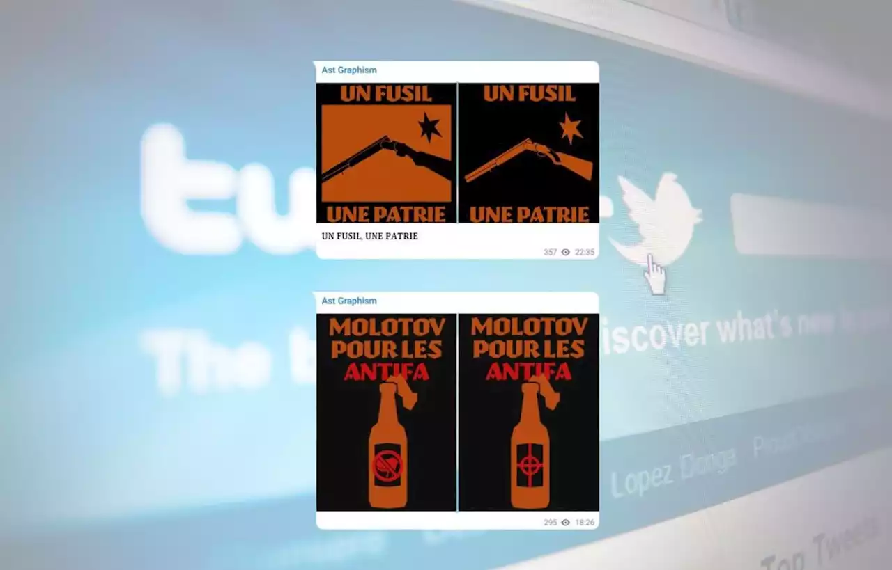 Les photos orange sur Twitter, un nouveau symbole pour l’extrême droite