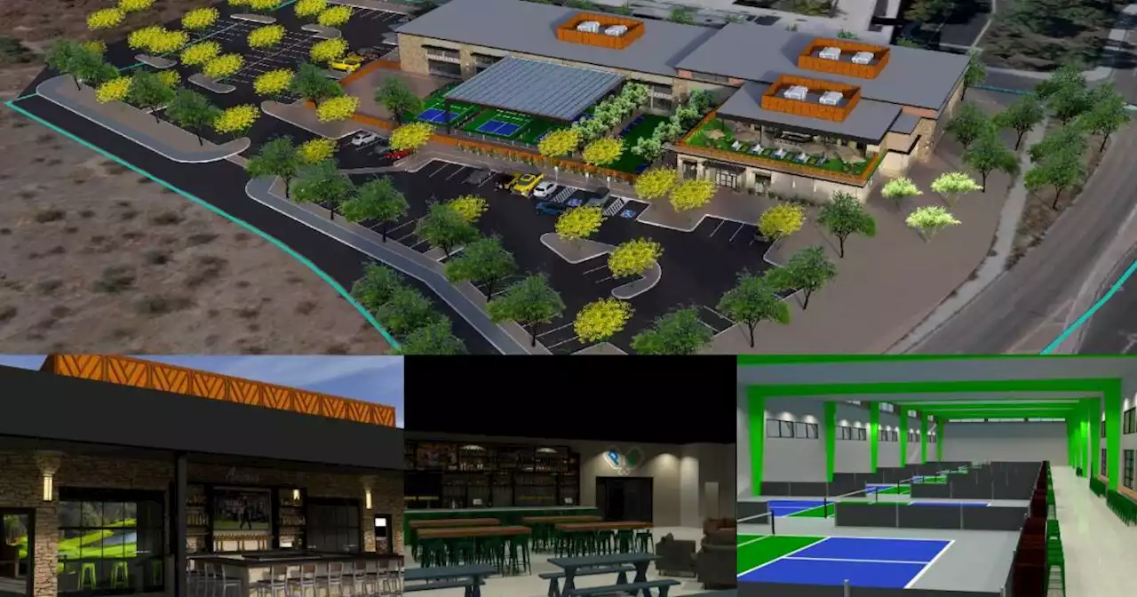 New pickleball entertainment venture 'Pickle and Social' being built in the Valley