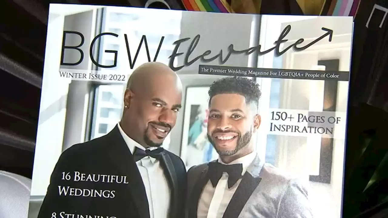 Los Angeles couple launches premier Black LGBTQ+ wedding magazine: 'We exist. This is validation'