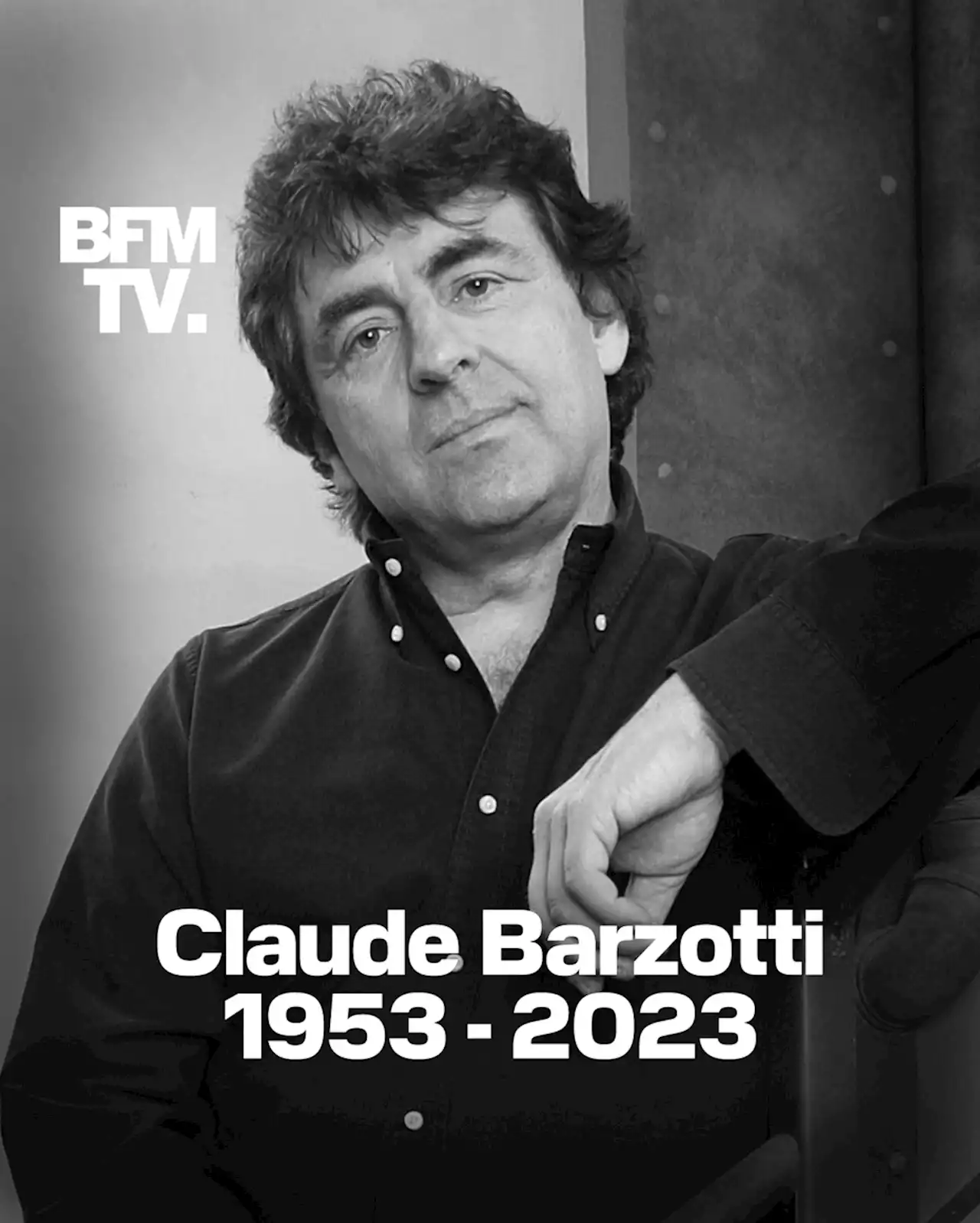 Mort de Claude Barzotti, le chanteur du 'Rital'