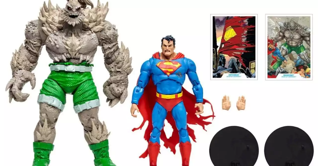 Superman Takes On Doomsday with McFarlane Toys Newest 2-Pack