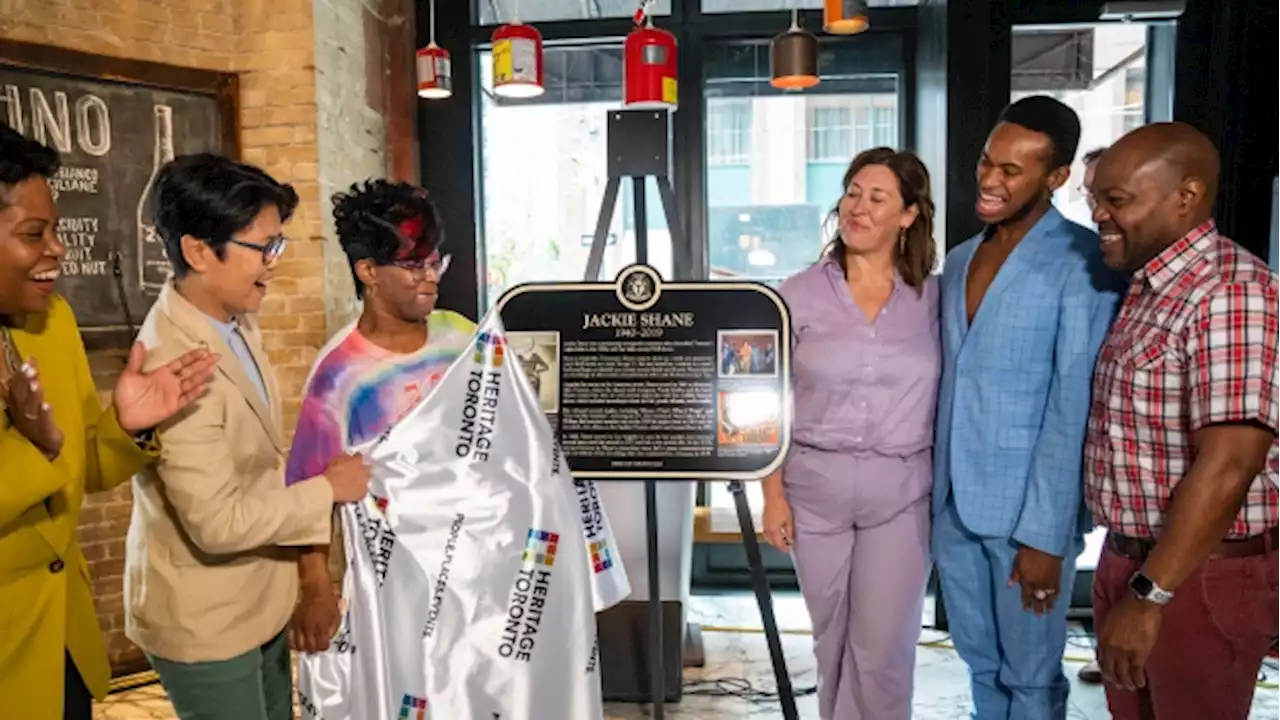 Toronto marks Pride weekend start with plaque honouring transgender soul singer Jackie Shane