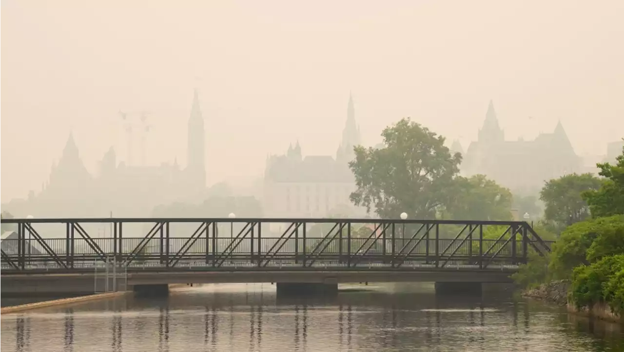 Smoky skies to blanket Ottawa this weekend