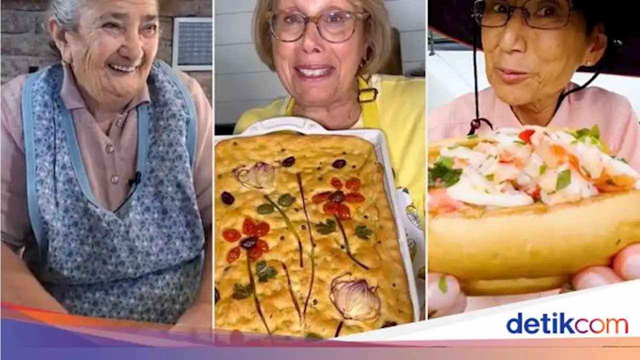 5 Aksi Nenek-nenek Konten Kreator yang Lincah Saat Masak