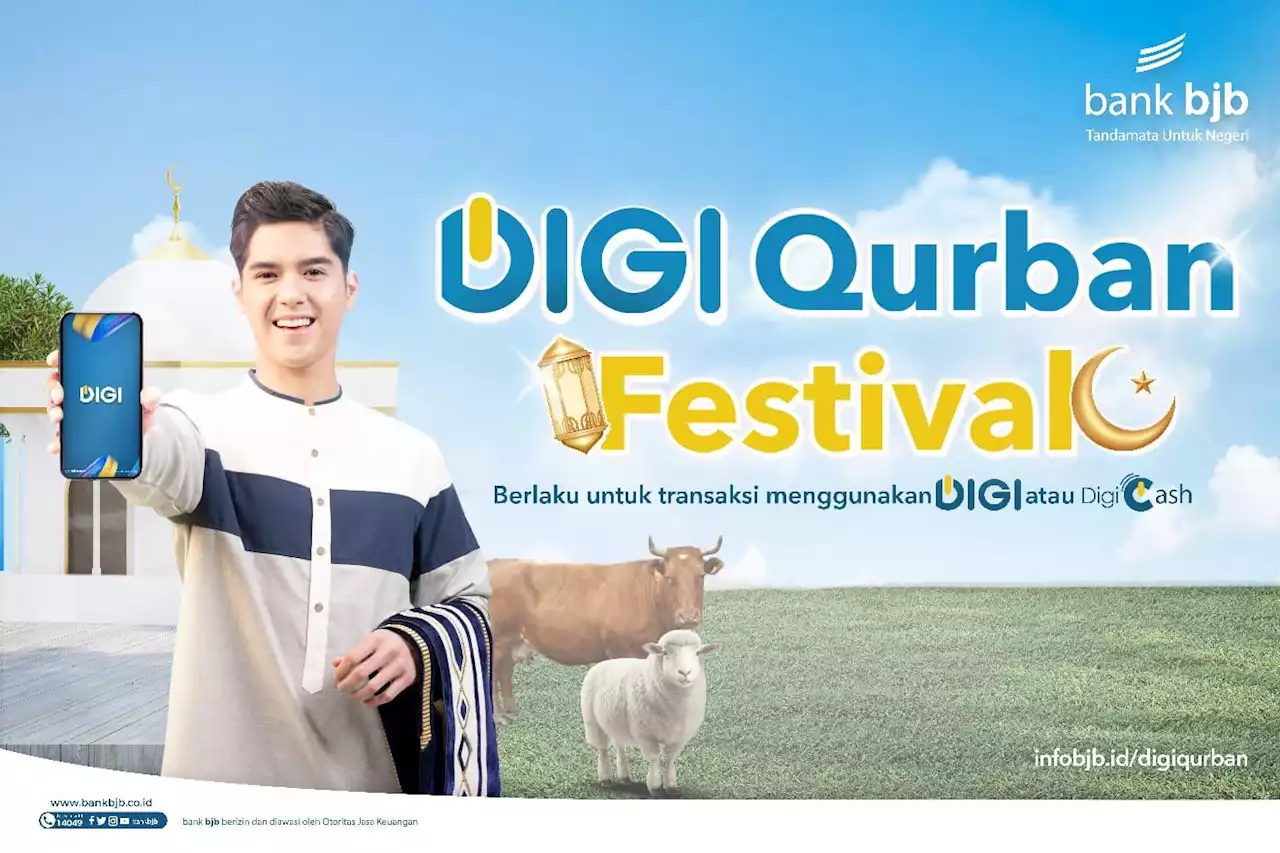 Sambut Hari Raya Iduladha Bank BJB Luncurkan Program DIGI Qurban Festival, Banyak Promo Menarik!