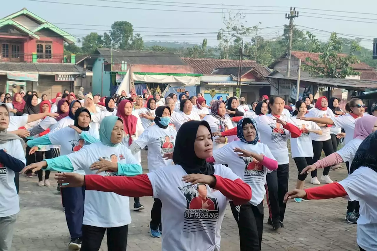 Sedulur Saklawase Menggelar Senam Sehat di Kabupaten Semarang