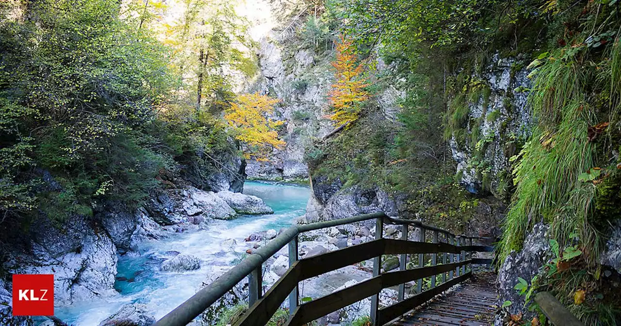 Person stürzte in Bach: Suchaktion nach fünf Kärntnern in Schlucht bei Tarvis