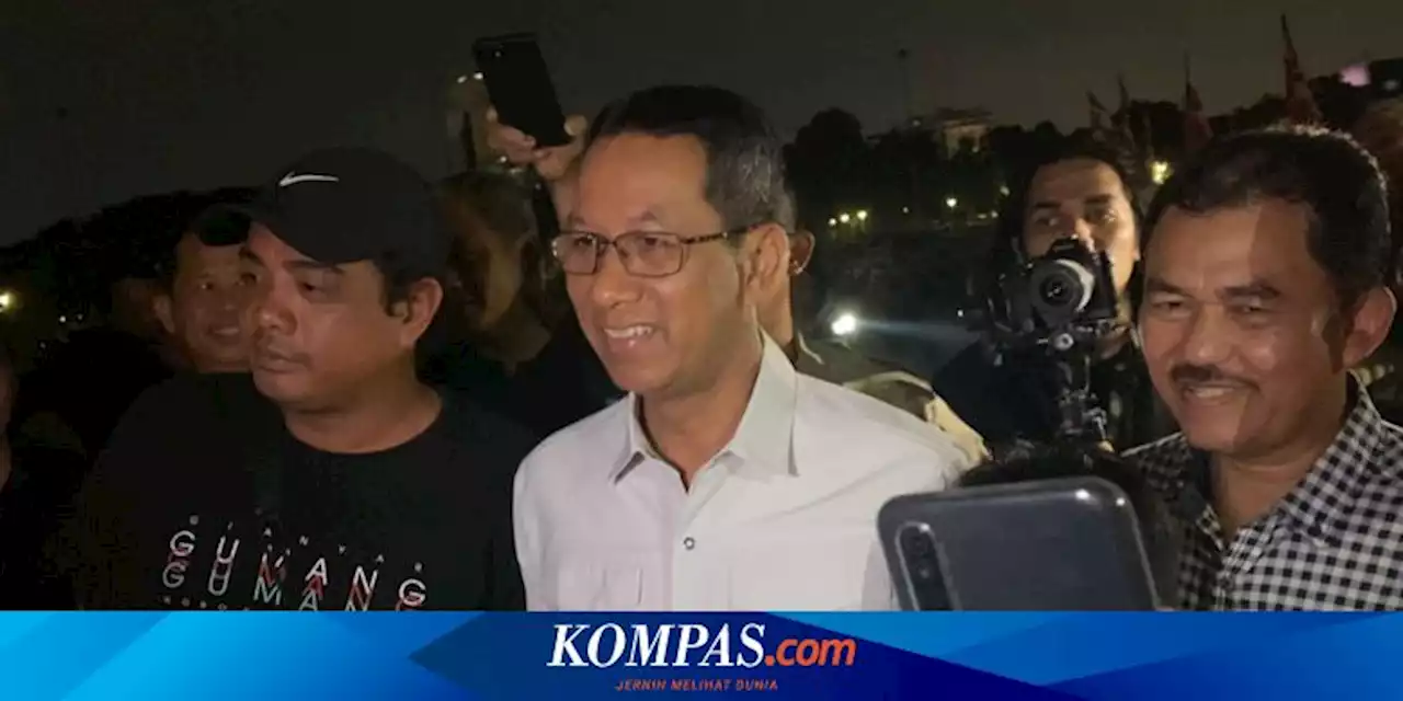 Ditanya soal Usulan PSI Jadi Cagub DKI, Heru Budi hanya Tersenyum