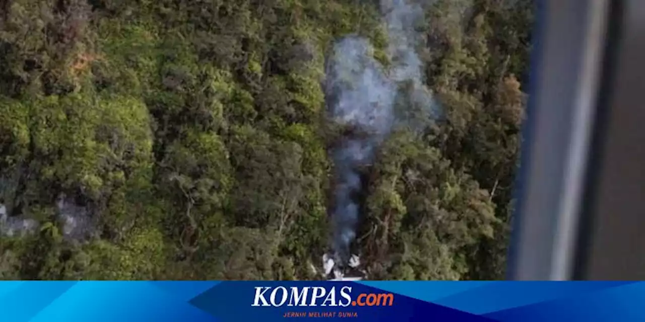 Evakuasi Korban Kecelakaan Pesawat SAM Air di Yalimo Menggunakan Helikopter TNI AU