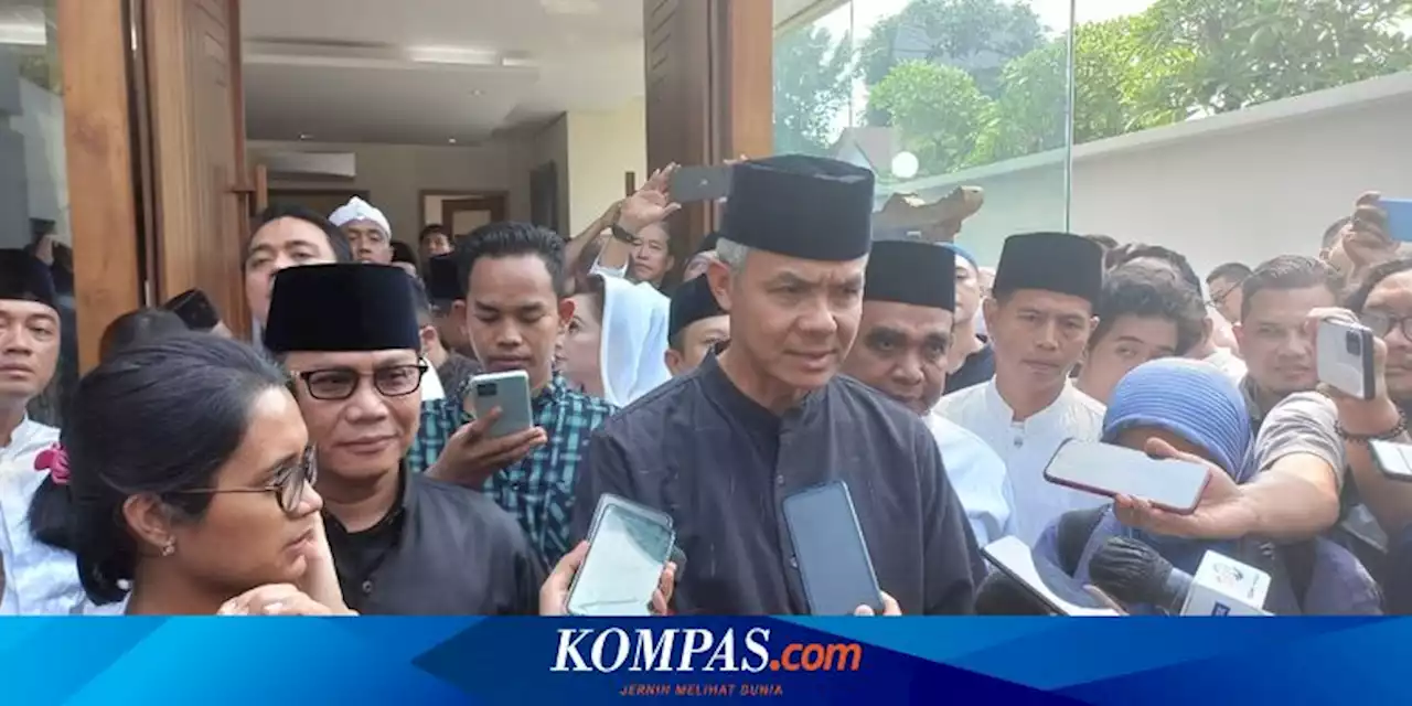 Ganjar Pranowo Melayat ke Rumah Duka Almarhum Desmond