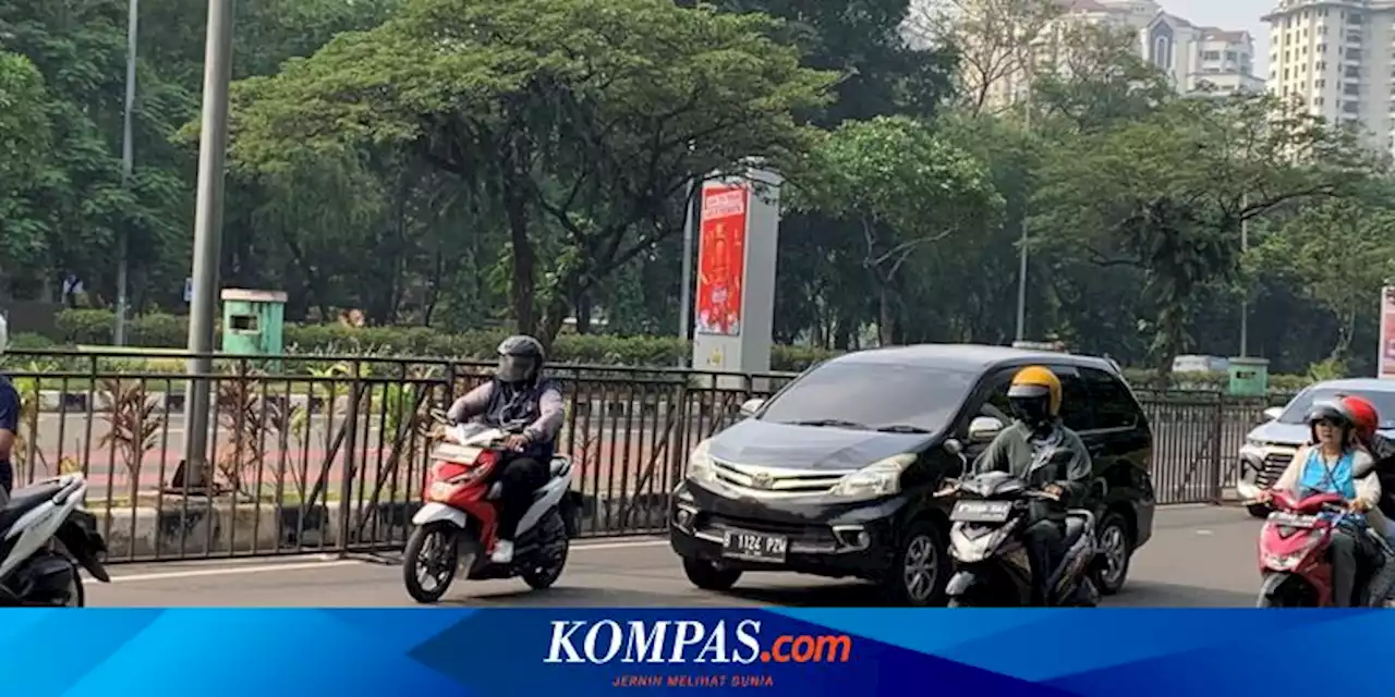 Jalan Benyamin Sueb Kemayoran Ramai Lancar Pagi Ini, Sebagian Ruas Jalan Dipakai 'Street Race'