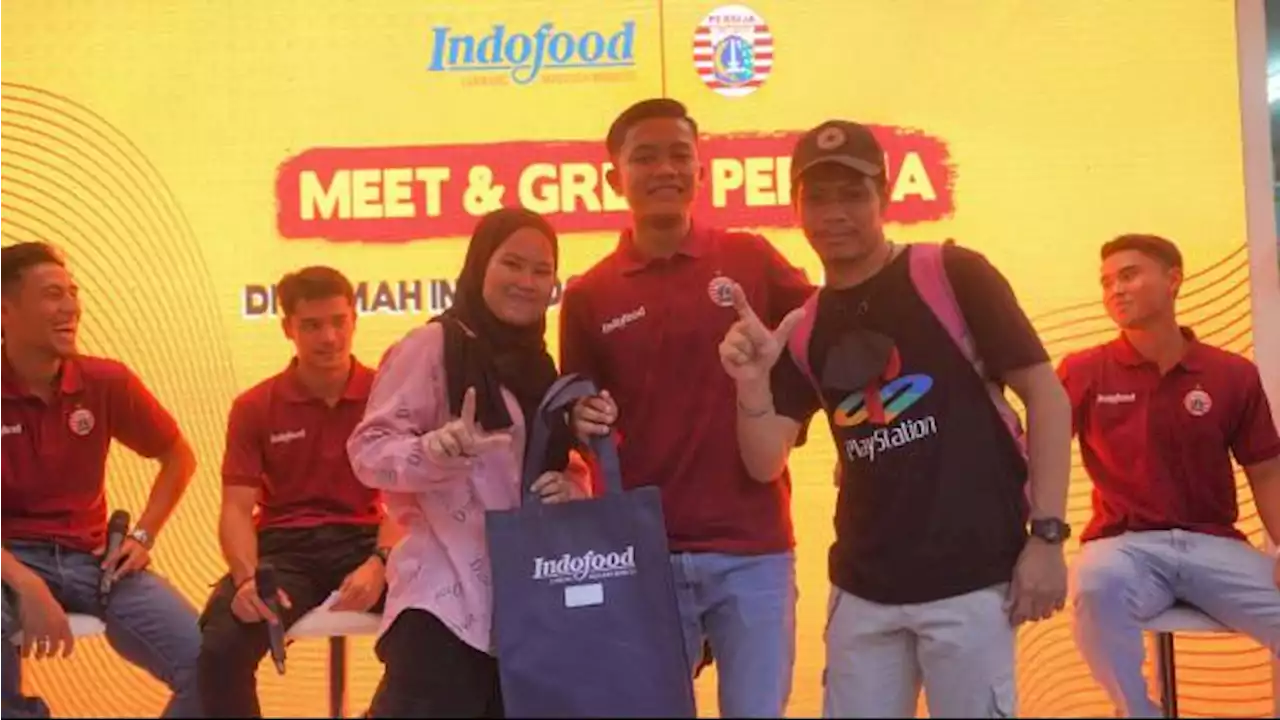 Meriahkan Jakarta Fair 2023, Indofood Hadirkan Meet & Greet Bersama Tim Sepakbola Persija Jakarta