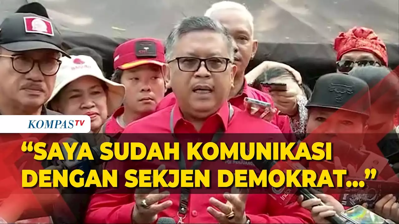 Sekjen PDIP Hasto Soal Tak Undang Partai Demokrat ke Perayaan Puncak Bulan Bung Karno