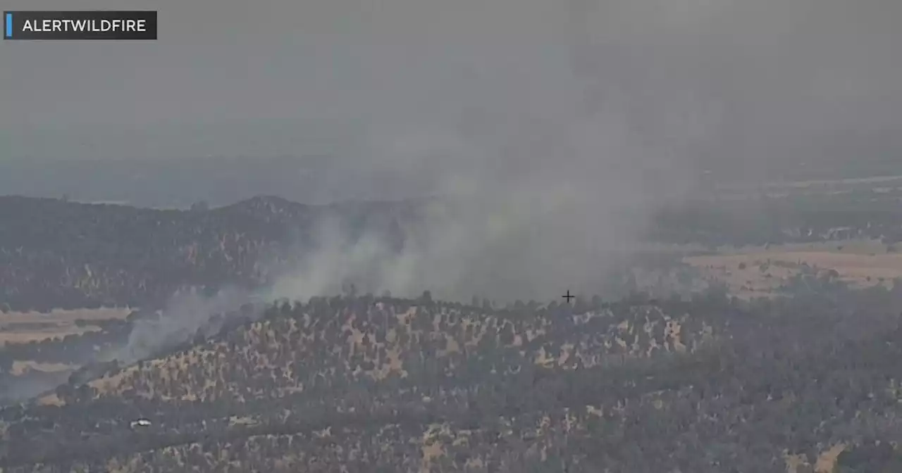 Peoria Fire in Yuba County burning more than 60 acres