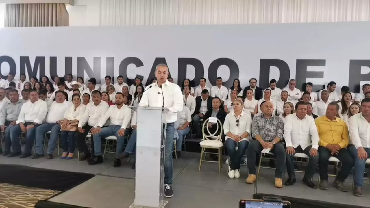 Renuncian 15 presidentes municipales del PRI en Hidalgo; se declaran independientes