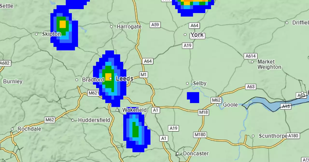 Leeds 8-hour Met Office thunder warning for this weekend