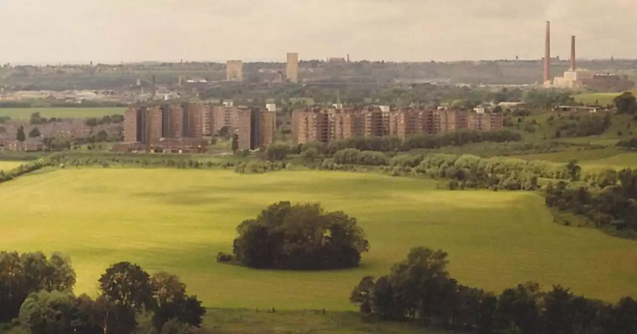 Rise and fall of the 'high-rise estate in the countryside' gone in seconds