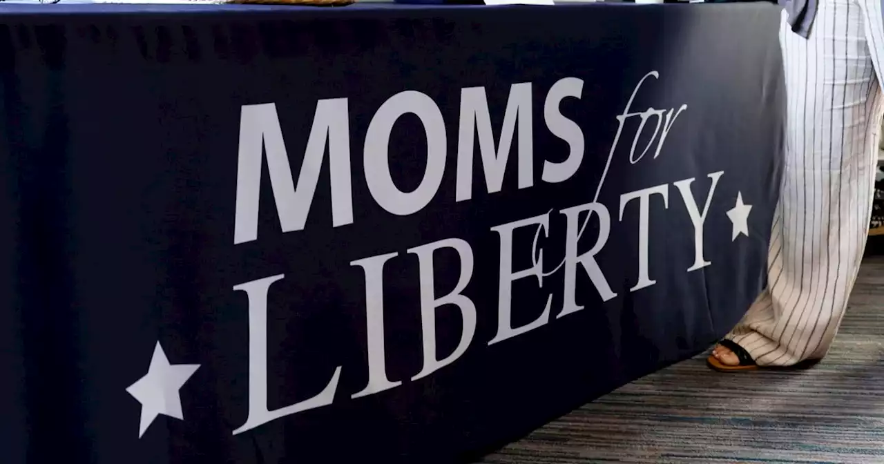 An ominous Hitler quote highlights Moms For Liberty's extremism