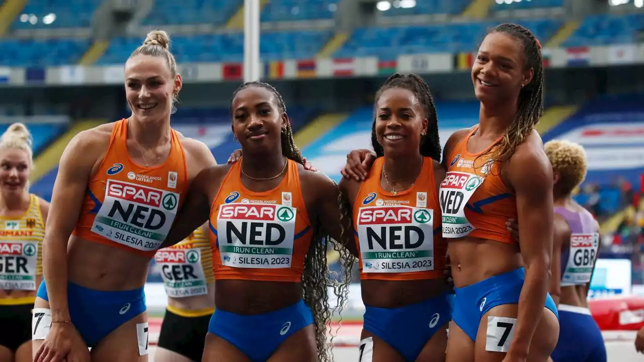 Estafettevrouwen imponeren op EK landenteams, Nederland vijfde na tweede dag