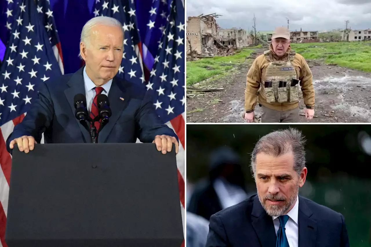 Biden calls NATO allies about Russia mutiny before heading to Camp David with Hunter