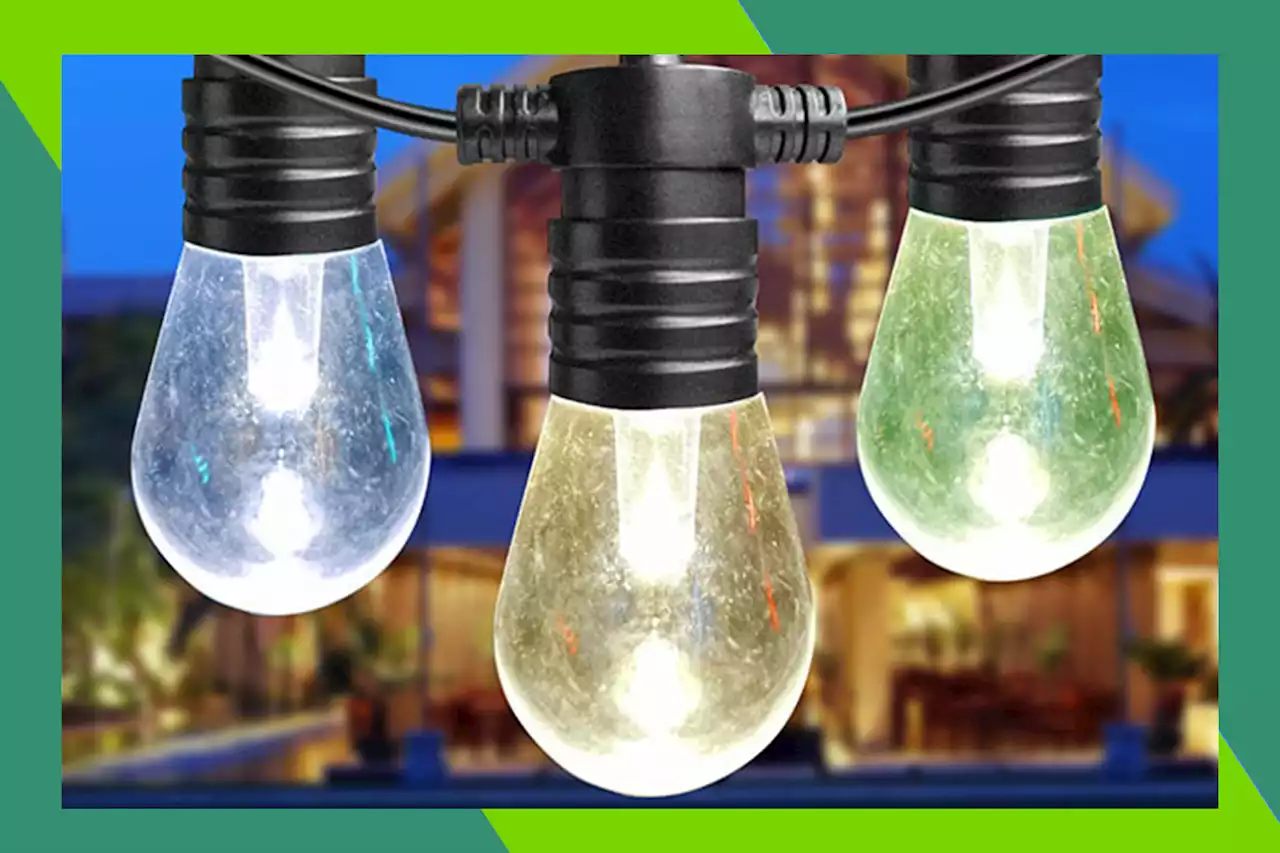 Light up your outdoor space with these Smart Outdoor LED String Lights