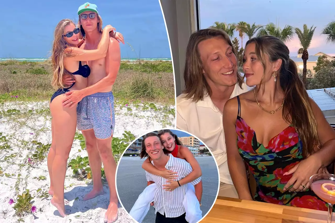 Trevor Lawrence’s wife shows off stunning ‘summer uniform’ on beach vacation