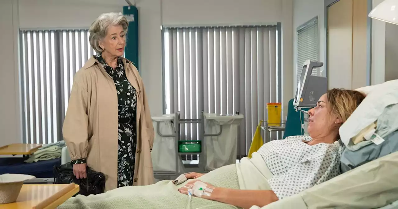 Corrie spoiler clip sees Evelyn have stern words with estranged daughter Cassie