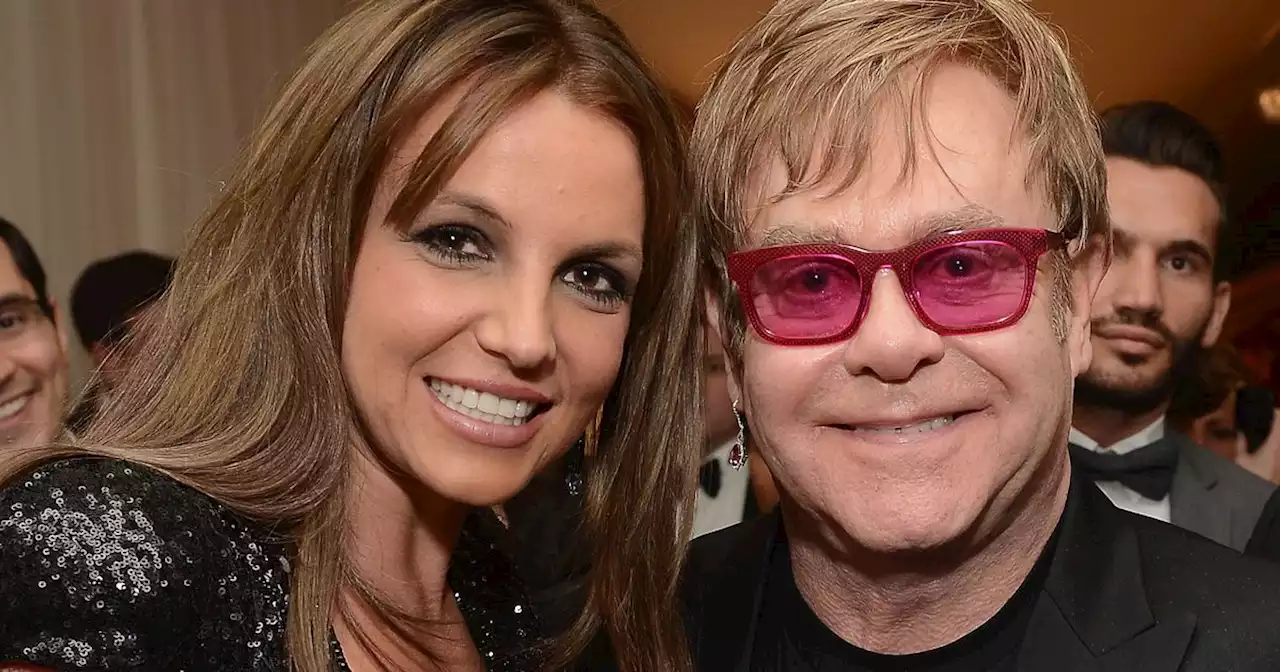 Elton John to have four guests at Glastonbury - as Britney Spears teases debut