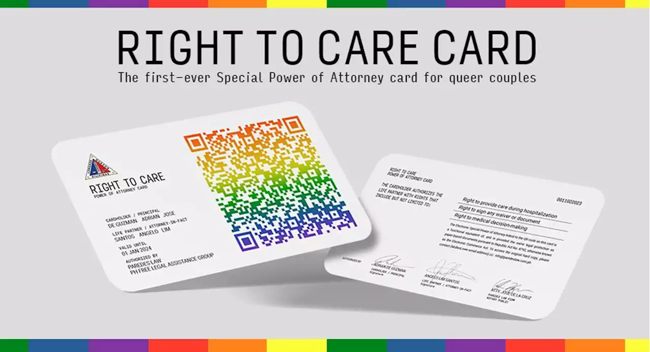 Quezon City to launch country's first 'care card' for LGBTQ+ couples