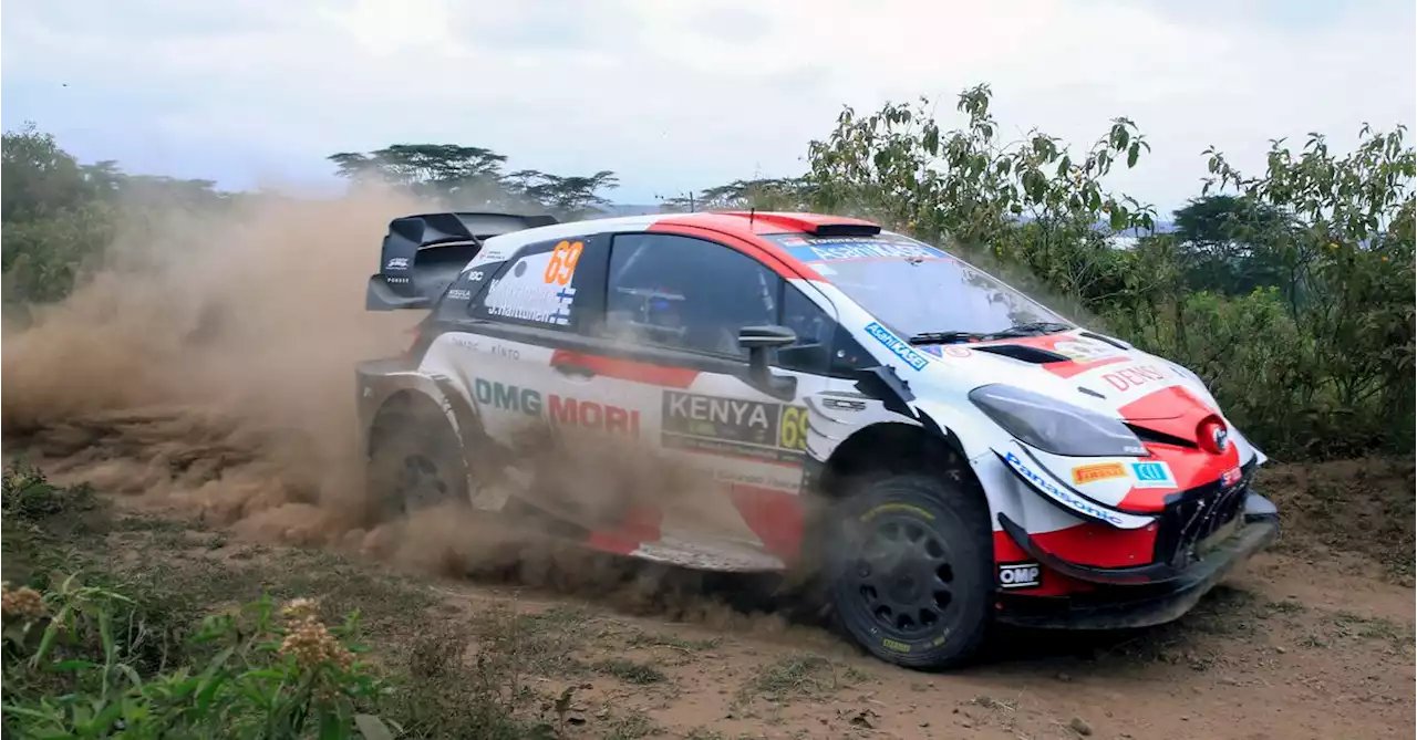 Rovanpera chases repeat win after rain slashes Ogier's Safari lead