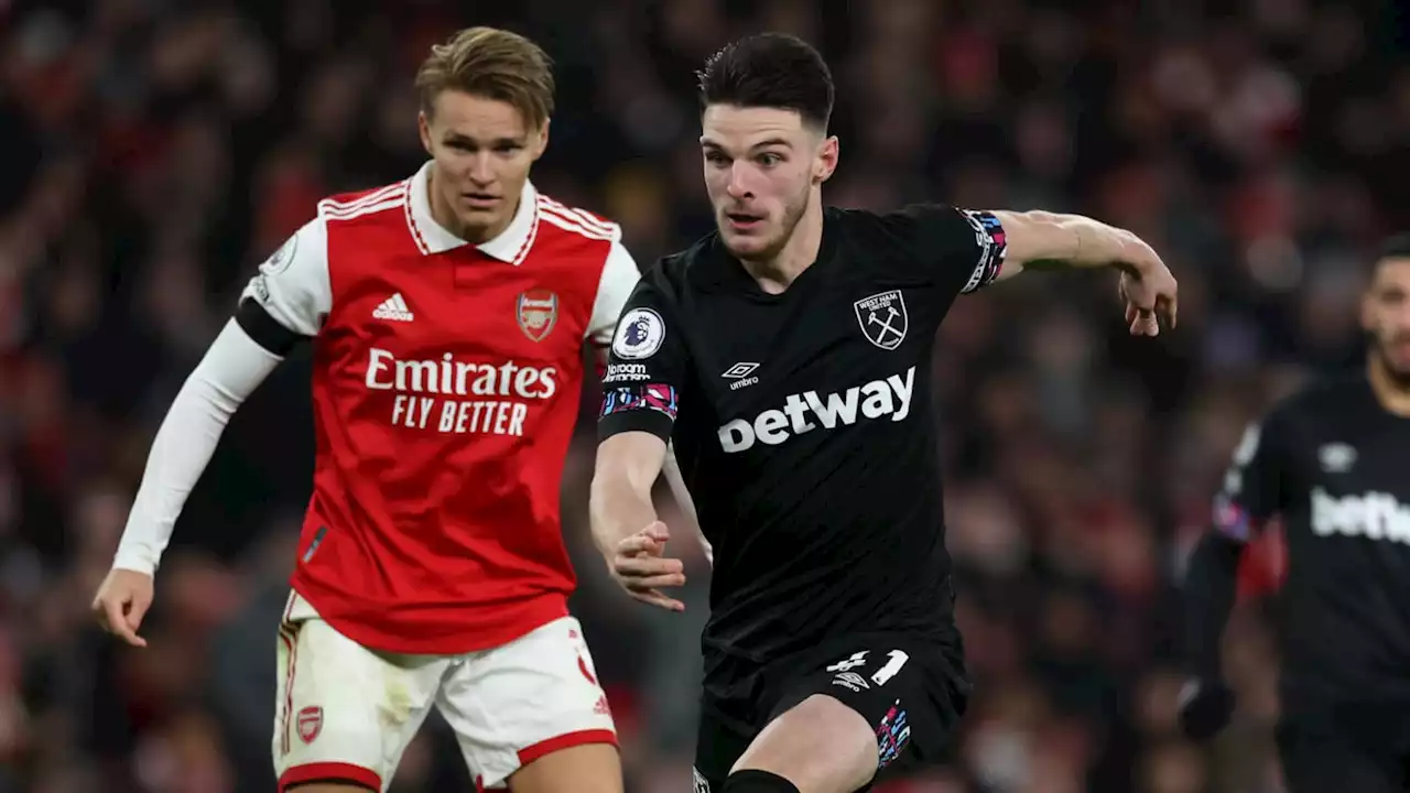 Mercato: la guerre Arsenal-Manchester City pour signer Declan Rice continue