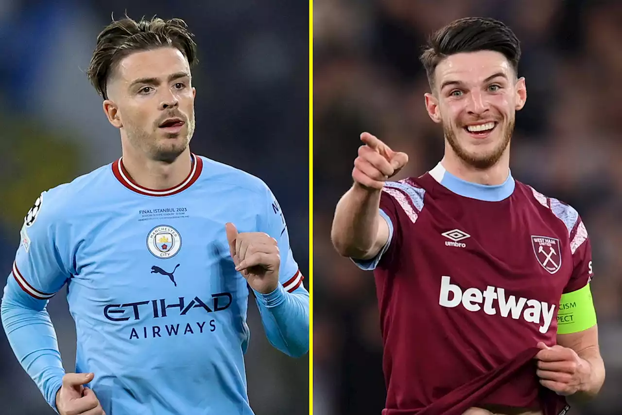 Jack Grealish likes incredible Man City team with Declan Rice and two more signings