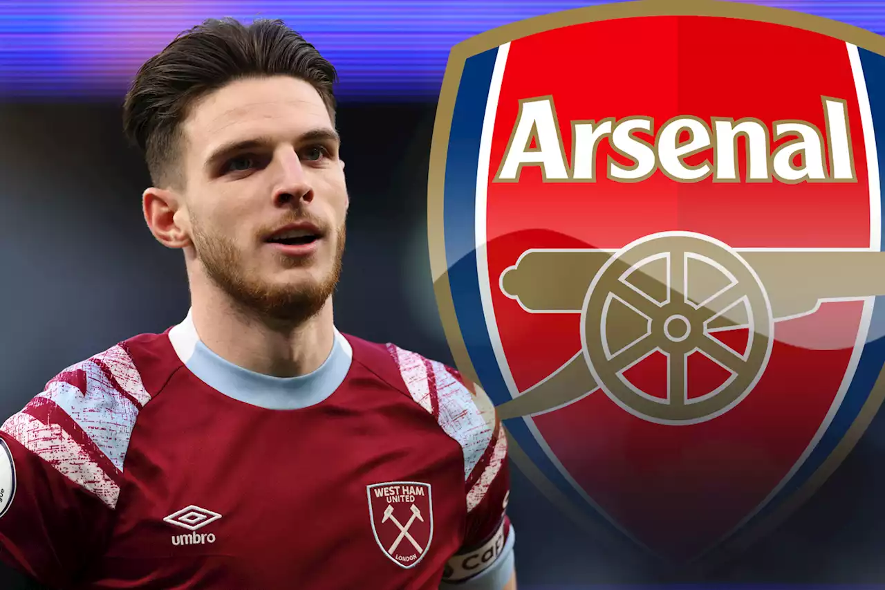 West Ham encourage Arsenal to make £100m bid for Declan Rice to close deal