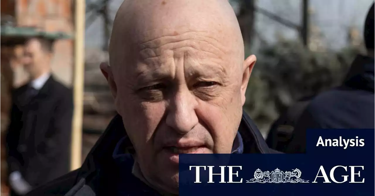 Amid infighting among Putin’s lieutenants, Prigozhin appears to have taken a step too far