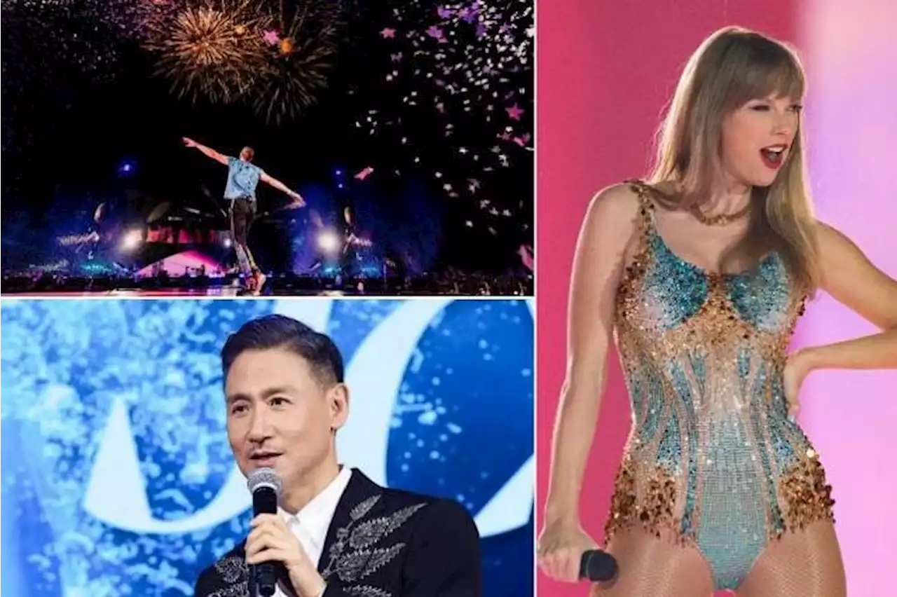 S’pore economy gets boost from shows by stars like Taylor Swift, Coldplay and Jacky Cheung