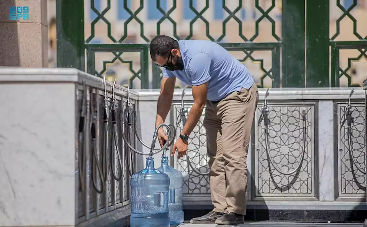 خدمة اليوم.. 5 خطوات لحجز موعد لسبيل زمزم بالمسجد النبوي - صحيفة تواصل الالكترونية