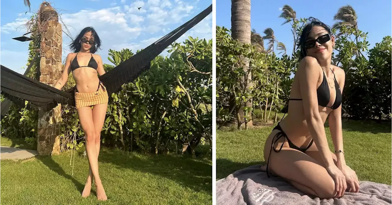 Danna Paola Incendia Las Redes Sociales Con El Bikini Que No Pasa De Moda Y Tiene Rebaja
