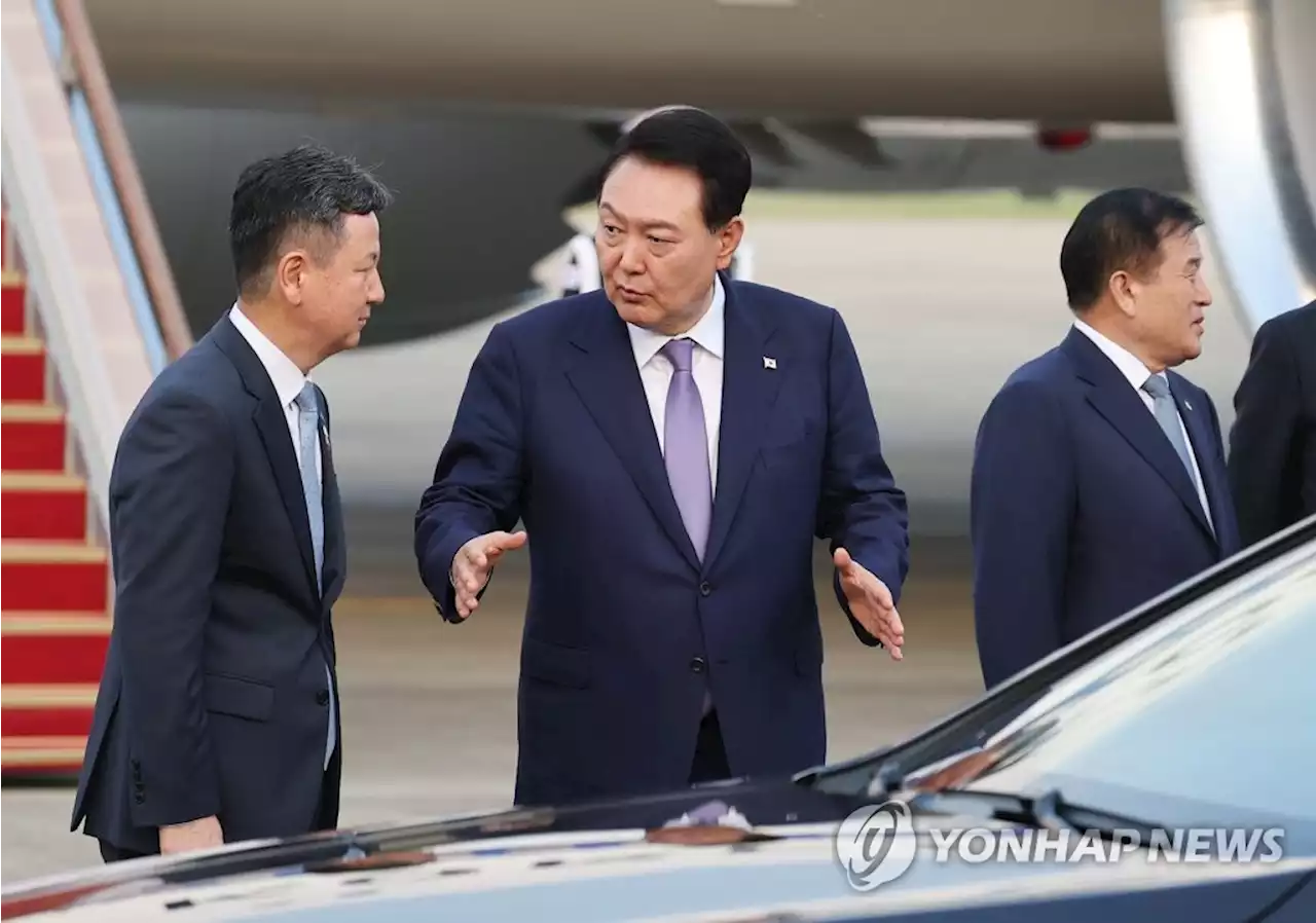 순방 마친 尹대통령 '장마철 비 피해 최소화 철저히 준비하라' | 연합뉴스