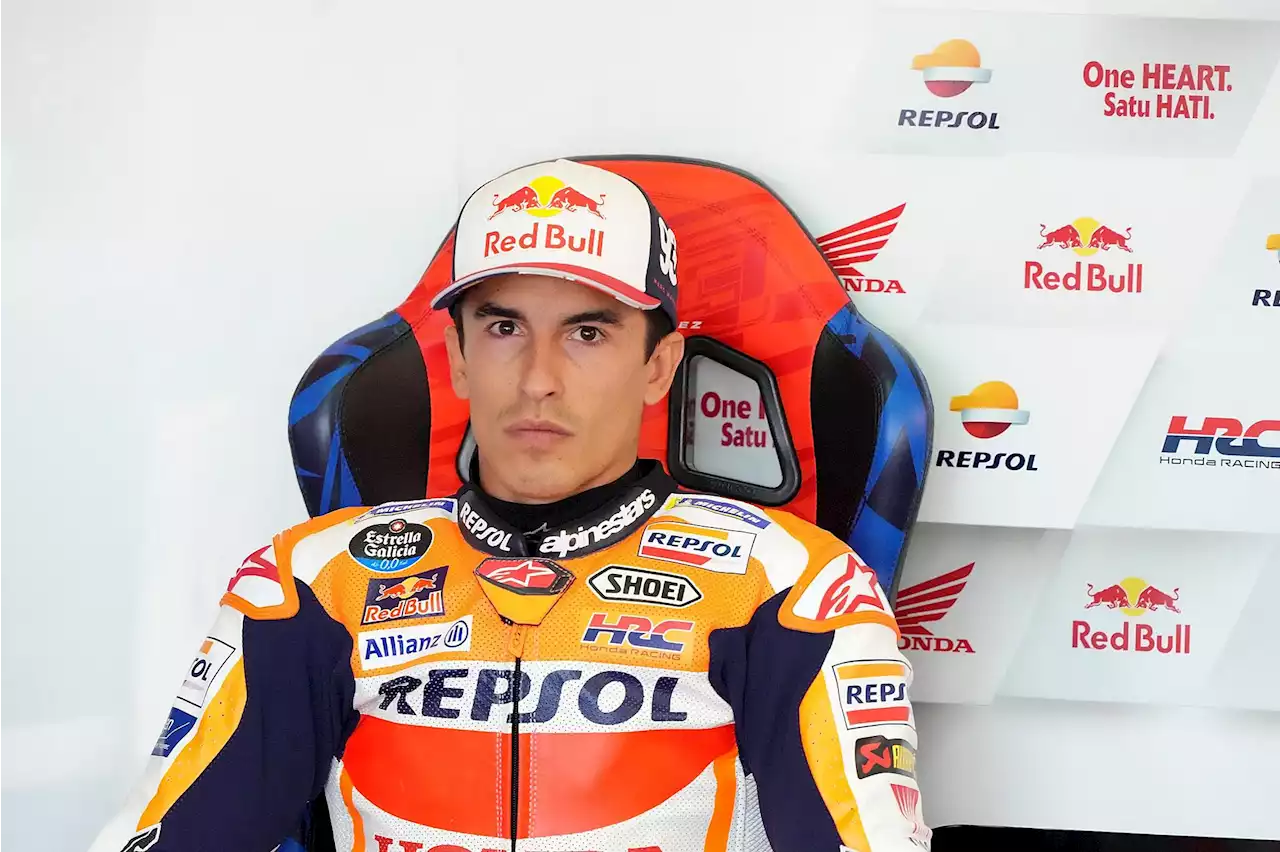 MotoGp Assen, Marc Marquez salta la gara per problemi fisici