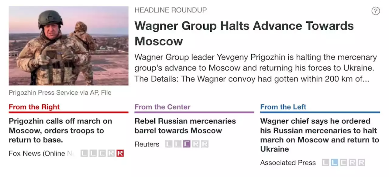 Wagner Group Halts Advance Towards Moscow