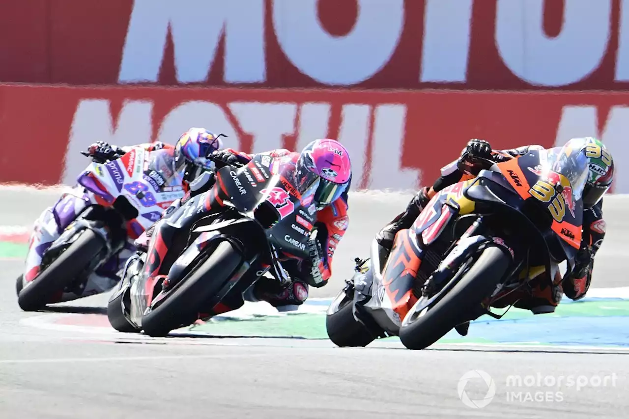 Binder “sorry to mess up” Dutch MotoGP podium chances