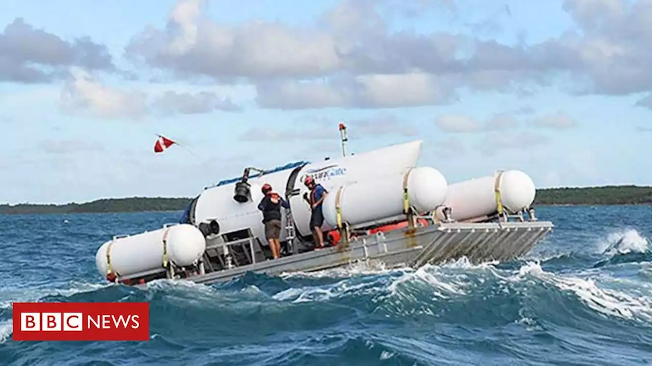 Implosão do submarino para ver o Titanic: a teoria sobre o que causou desfecho - BBC News Brasil